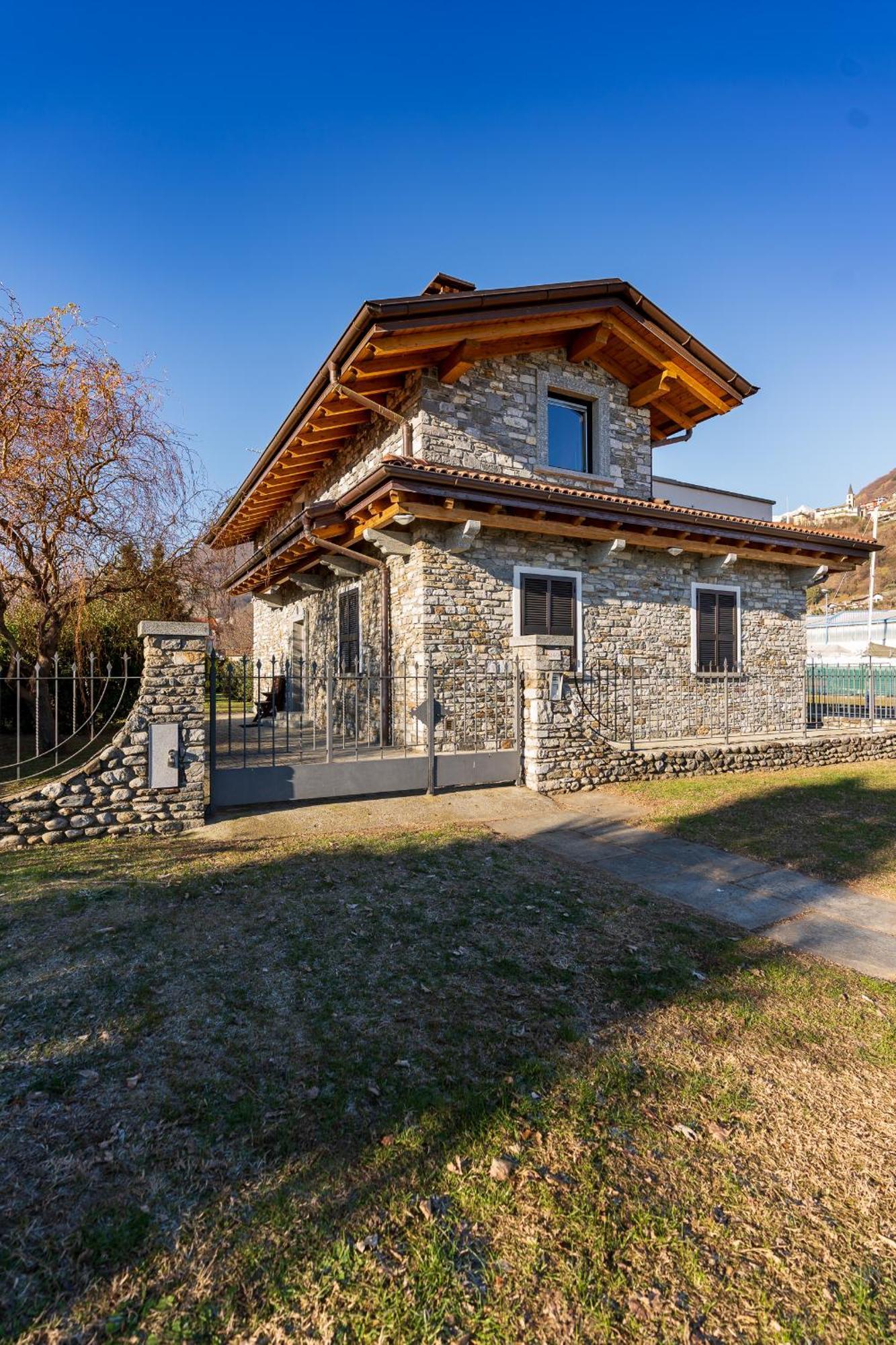 Villetta Maurizia Domaso Exteriér fotografie